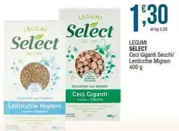 Sidis mini Legumi Select Ceci Giganti Secchi/Lenticchie Mignon offerta