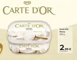 Carrefour Express Carte d'Or Panna offerta