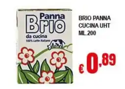 Risparmio Supermercati Panna Brio da cucina offerta