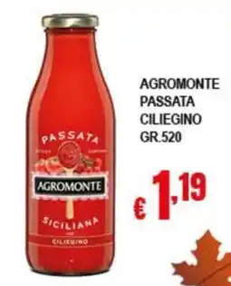 Risparmio Supermercati Passata Agromonte offerta