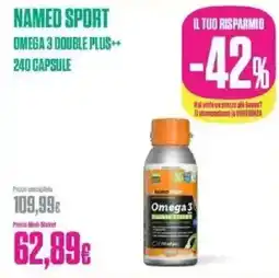Medi-Market Named Sport Omega 3 Double Plus++ offerta
