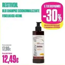 Medi-Market Restivoil olio shampoo sebonormalizzante offerta