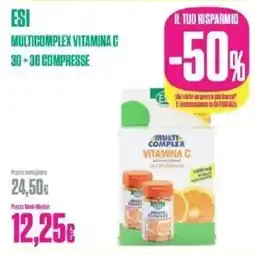 Medi-Market Esi Multicomplex Vitamina C offerta