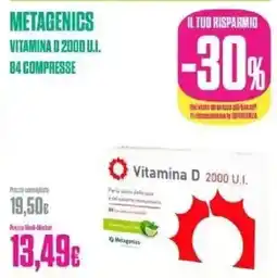 Medi-Market Vitamina D Metagenics offerta