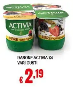 Risparmio Supermercati Danone Activia offerta