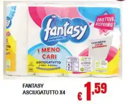 Risparmio Supermercati Fantasy asciugatutto offerta