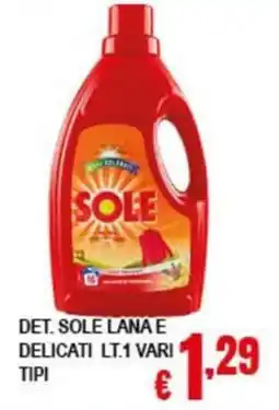 Risparmio Supermercati Det. Sole Lana e Delicati offerta