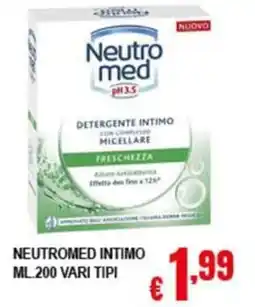 Risparmio Supermercati Neutromed intimo offerta
