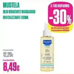 Medi-Market Mustela olio idratante massaggio rivitalizzante offerta