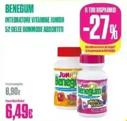 Medi-Market Benegum integratore vitamine junior offerta