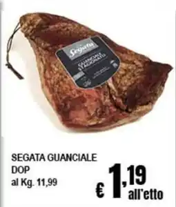 Risparmio Supermercati Segata Guanciale DOP offerta