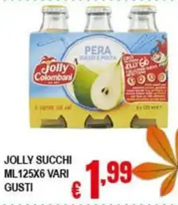 Risparmio Supermercati Jolly succhi vari gusti offerta