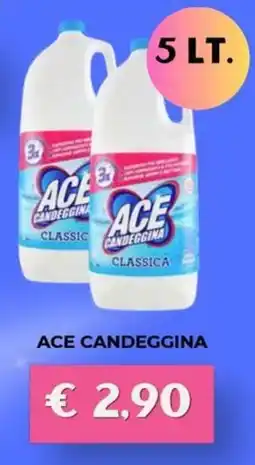 Kuadrifoglio Ace candeggina classica offerta