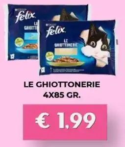 Kuadrifoglio Felix Le Ghiottonerie offerta
