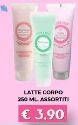 Kuadrifoglio Latte corpo assortiti offerta