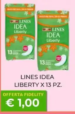 Kuadrifoglio Lines idea liberty offerta