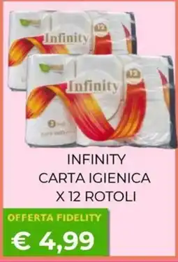 Kuadrifoglio Infinity carta igienica offerta