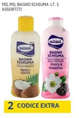 Kuadrifoglio Mil Mil Bagno Schiuma offerta