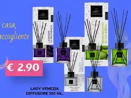 Kuadrifoglio Lady Venezia diffusore offerta