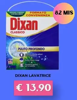 Kuadrifoglio Dixan lavatrice classico offerta
