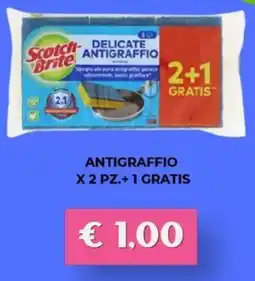 Kuadrifoglio Scotch-Brite delicate antigraffio offerta