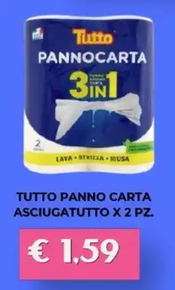 Kuadrifoglio Tutto pannocarta asciugatutto offerta