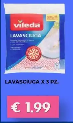 Kuadrifoglio Vileda lavasciuga offerta