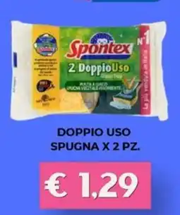 Kuadrifoglio Spontex 2 Doppio Uso offerta