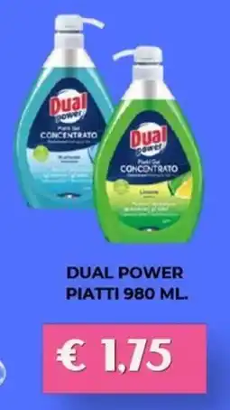 Kuadrifoglio Dual Power piatti offerta