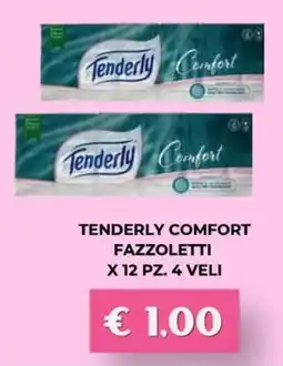 Kuadrifoglio Tenderly Comfort Fazzoletti offerta