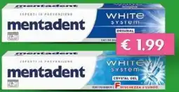 Kuadrifoglio mentadent white system offerta