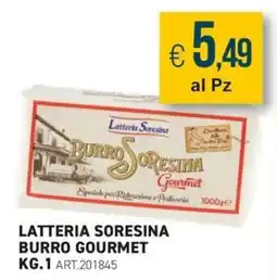 PGS Cash&Carry Burro gourmet Latteria Sorensina offerta