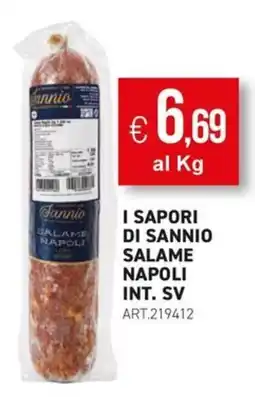 PGS Cash&Carry I sapori di Sannio Salame Napoli Int. SV offerta