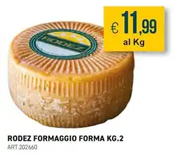 PGS Cash&Carry Rodez formaggio forma offerta