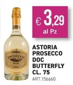 PGS Cash&Carry Astoria Prosecco DOC Butterfly offerta