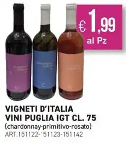 PGS Cash&Carry Vigneti d'Italia Vini Puglia IGT offerta