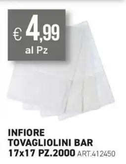 PGS Cash&Carry Tovagliolini bar Infiore offerta