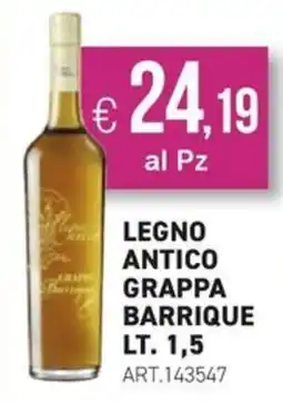 PGS Cash&Carry Legno Antico Grappa Barrique offerta