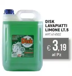 PGS Cash&Carry Disk lavapiatti limone offerta