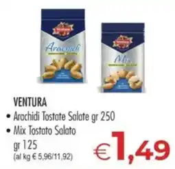MerSi Supermercati Ventura Arachidi Tostate Salate offerta