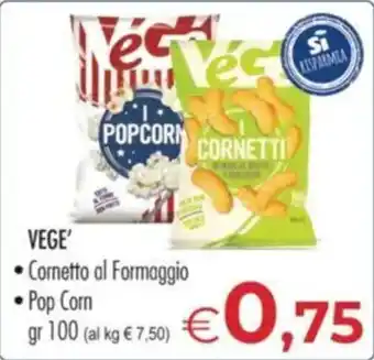 VEGE' Cornetto al Formaggio
