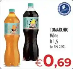 MerSi Supermercati Tomarchio Bibite offerta