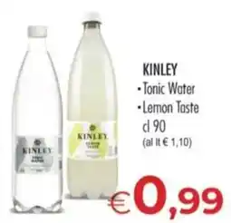 MerSi Supermercati Kinley Tonic Water Lemon Taste offerta