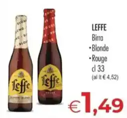 MerSi Supermercati Leffe Birra offerta