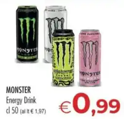 MerSi Supermercati Monster Energy Drink offerta