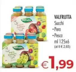 MerSi Supermercati Valfrutta Succhi offerta