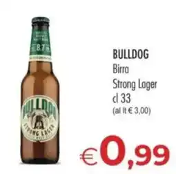 MerSi Supermercati Bulldog Strong Lager offerta