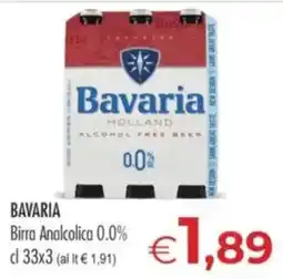 MerSi Supermercati Bavaria Birra Analcolica offerta