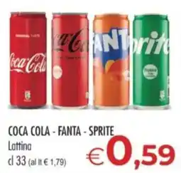 MerSi Supermercati Coca Cola - Fanta - Sprite offerta