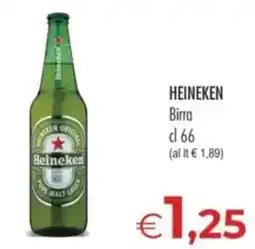 MerSi Supermercati Heineken Birra offerta